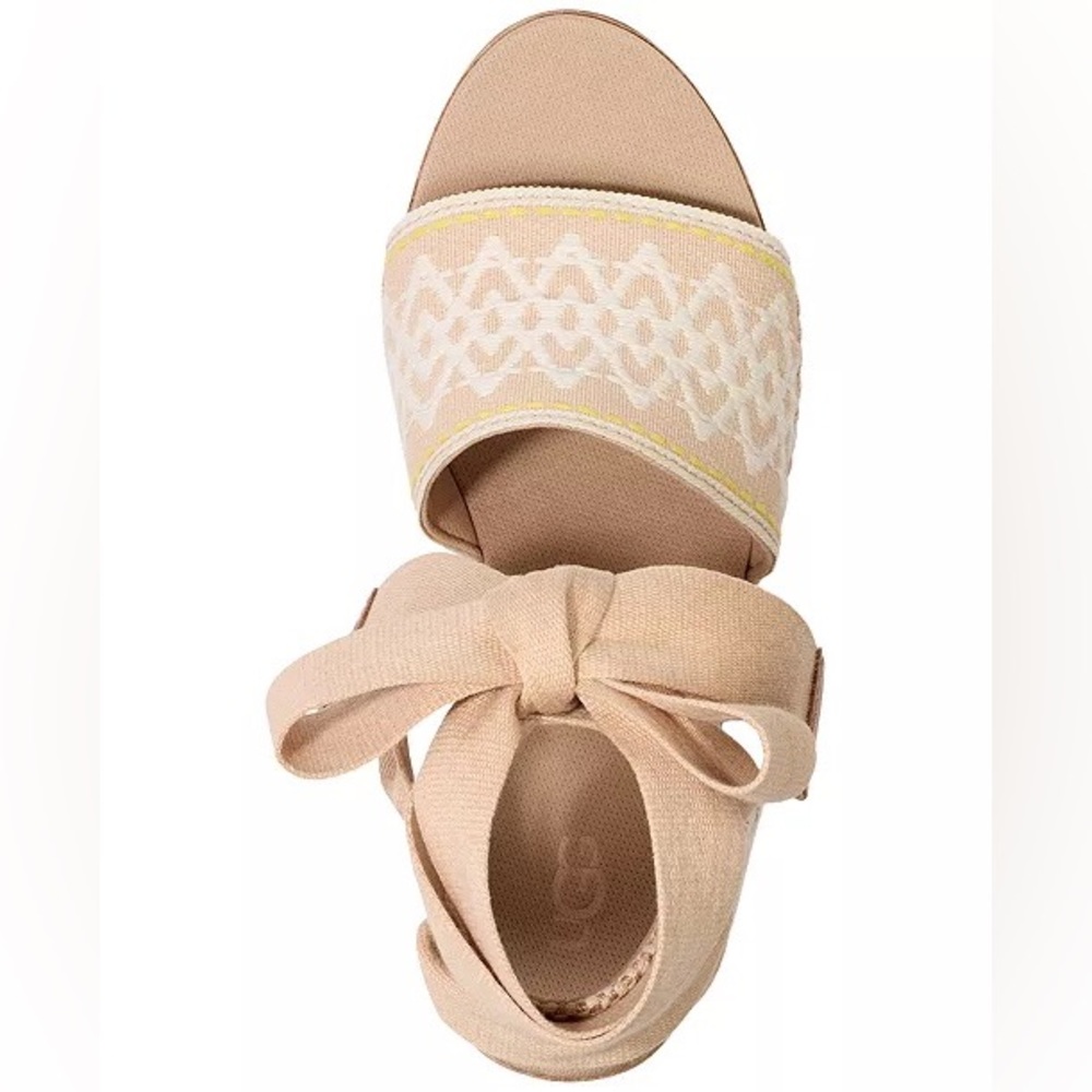 UGG®
Women's Abbot Ankle-Tie Espadrille Platform Wedge Sandals - Picture 4 of 5